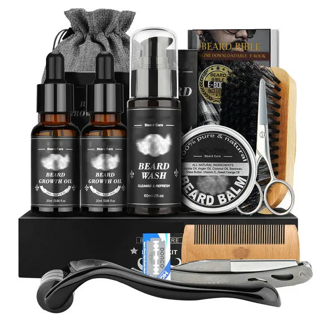 Beard Hair Enhancer Growth Thickening
Kit