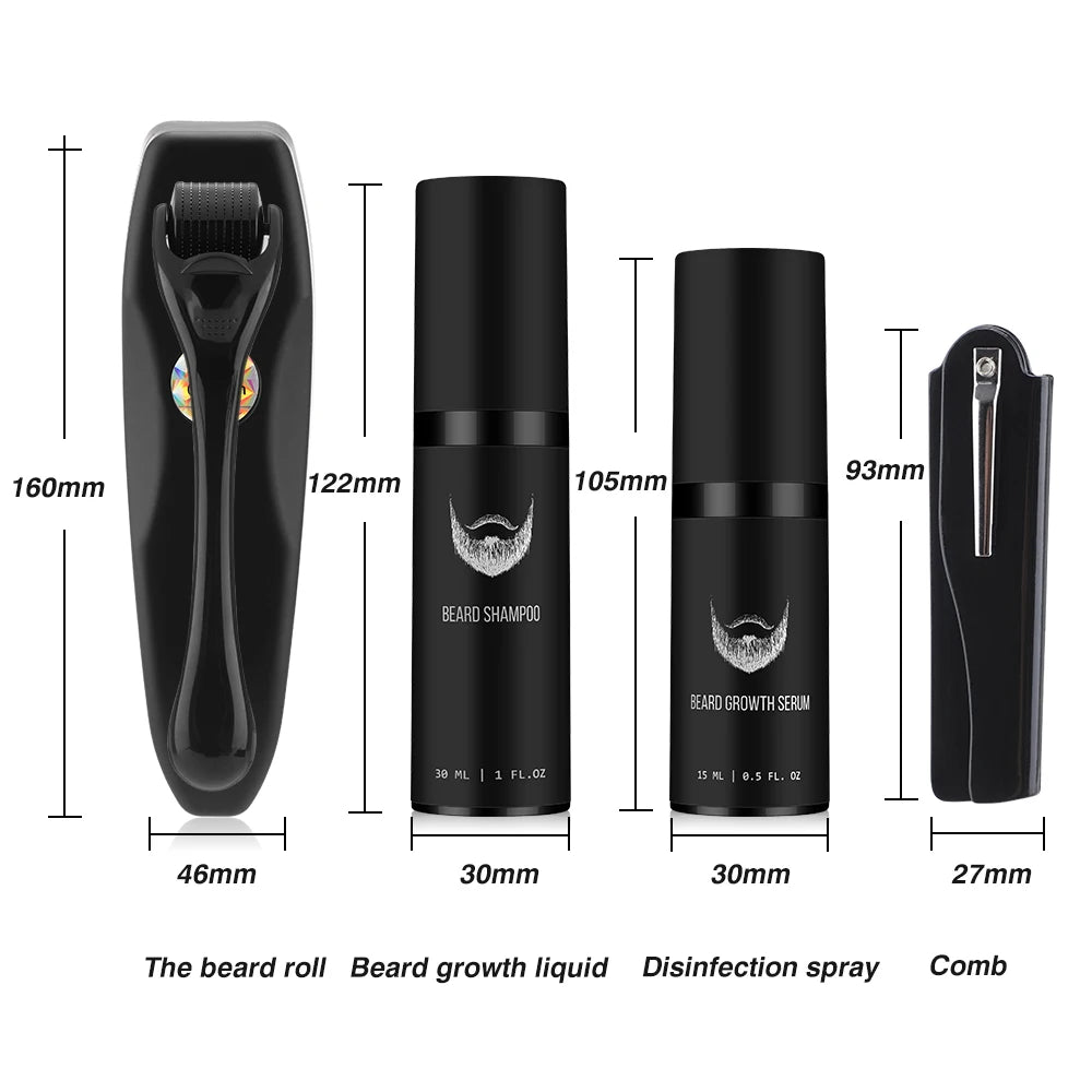 Men Facial Hair Beard Growth Kit